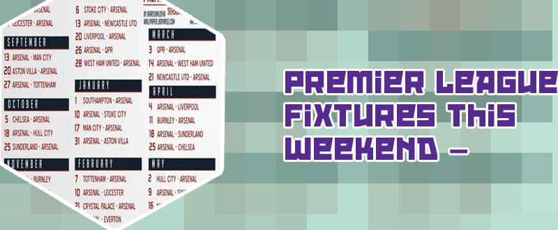 Premier league fixtures tomorrow